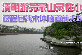 清明游灵动小城蒙山，返程遇包茂木冲隧道段大堵车，幸好通了！视频封面