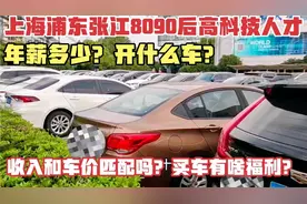 上海浦东张江8090后高科技人才年收入多少？开的什么车？太意外了视频封面