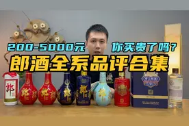 200-5000元郎酒全系品评合集！哪款最值得买？你买贵了吗？视频封面