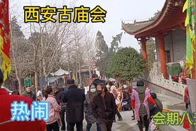 西安旁边的古会还有五天，有秦腔大戏，喜欢逛庙会抓紧去视频封面