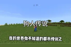我的世界:你不知道的都市传说之狗人传说视频封面