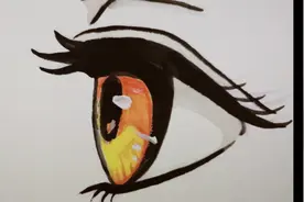 不会眼睛怎么破？3分钟教你画卡通侧面大眼睛，原来这么简单视频封面