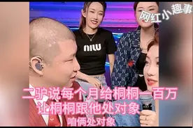 二驴承诺桐桐给她一百万一个月，问桐桐跟自己处对象行不行视频封面