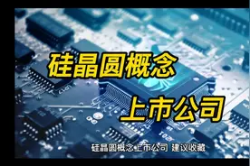 硅晶圆概念上市公司视频封面