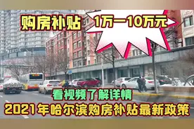 哈尔滨35岁以内各类人才，大中专以上学历的可以领取最高10万补贴视频封面