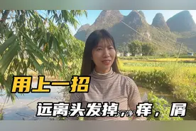 远离掉发头油头屑，农村女子教你一招，植物茶枯粉的奇特用法视频封面