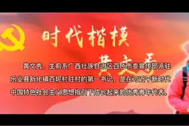 感动中国十大人物黄文秀同志视频封面