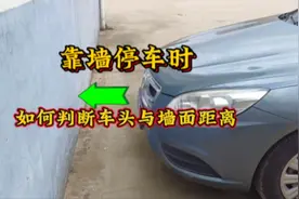 靠墙停车如何判断车距？掌握好这3个技巧，停车时避免发生剐蹭视频封面