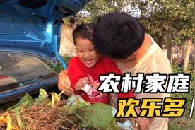 三岁宝宝不愿上学了，碰上奶奶下地干农活！刚好教育她再也不敢了视频封面