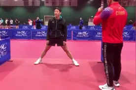 全运会乒乓球体能测试，许昕樊振东刘诗雯轮番上阵，我上我也行？视频封面