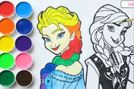 如何简单绘制动漫美女小姐姐，儿童亲子简笔画教程视频封面