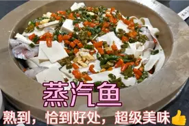 重庆的石锅蒸汽鱼，熟到，恰到好处，超级美味，做法还简单。视频封面