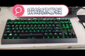 雷蛇黑寡妇蜘蛛X竞技背光款87键 绿轴视频封面