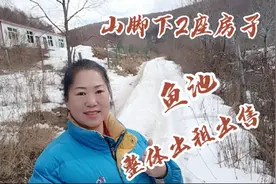 黑龙江山脚下有户农家，有2座房子带鱼池还有沟塘，适合各种养殖视频封面