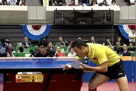 2015年日本公开赛——许昕VS吉村真晴，秀昕大秀选台手感！视频封面