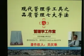 现代管理学工具之品质管理七大手法视频封面
