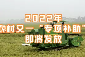 2022年，农村又一“专项补助”即将发放，3类农民受益！有你吗？视频封面