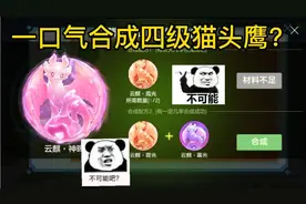 球球大作战：什么？欧皇附体!一口气直接合成四级极品猫头鹰？视频封面