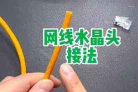 今天教大家六类水晶头接法，8根线分别怎么接？让我徒弟教给你视频封面