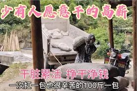 最多日赚千元的农村水泥装卸工，干着又脏又重的活，挣着清白钱视频封面