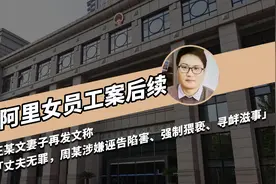 阿里女员工案再起波澜，王某文妻子发文称“丈夫无罪，周某诬告”视频封面
