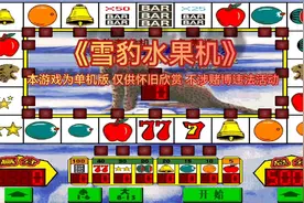怀旧街机游戏《雪豹水果机》娱乐视频分享视频封面