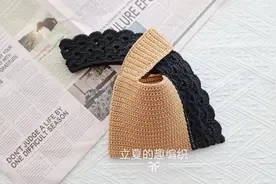 钩针复古蕾丝手腕包，穿插式手提，短针和长针的完美结合视频封面