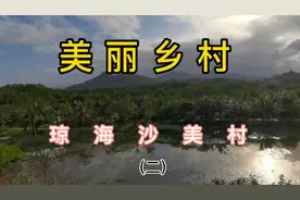走进海南琼海博鳌美丽乡村—沙美村（二）视频封面