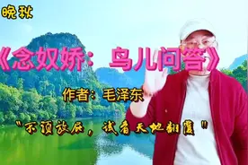 巜念奴娇：鸟儿问答》作者毛泽东＂不须放屁，试看天地翻覆＂视频封面