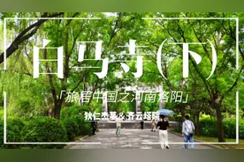 【旅居河南】洛阳白马寺下：寺院山门外还有狄仁杰墓＆齐云塔院