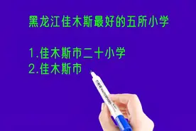 黑龙江佳木斯最好的五所小学排名视频封面