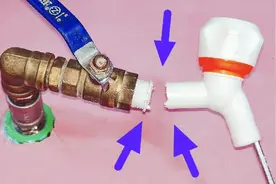 水龙头螺纹断在水管里，先别急着拆断丝，教你一招，轻松接水龙头视频封面