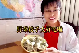 农村地里好吃的野菜太多了，这个灰灰菜包饺子你吃过吗