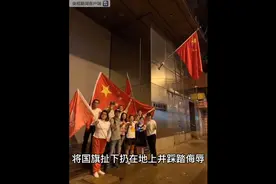 踩踏侮唇国旗，严惩。视频封面