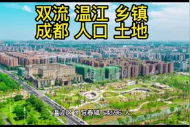 成都市双流、温江28乡镇人口与土地统计数据视频封面