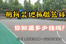 用拼装地板做球场，贵不贵？视频封面