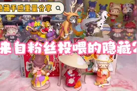 粉丝投喂的隐藏之2～三个盲盒隐藏手感重量分享！你学会了吗？视频封面