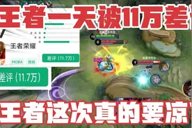 王者一天多出11万差评，评分低即将被下架，难道真的错了吗？视频封面