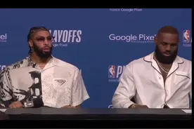 赛后采访最后浓眉抢断格林那一球视频封面