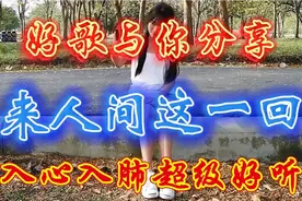 一首好歌《来人间这一回》句句入心，声声感人！真的太好听了视频封面