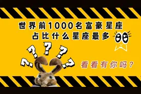 世界前1000名富豪星座占比什么星座最多视频封面