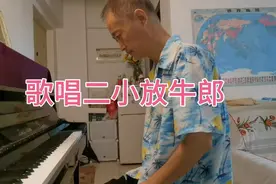 《歌唱二小放牛郎》（即兴演奏：大叔钢琴）视频封面