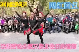 沈阳劳动公园网红大叔跳舞挂三个大妈飞舞大妈抱190多斤舞伴抡圈视频封面