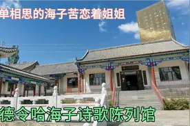 德令哈巴音河畔海子诗歌陈列馆，读哭《日记》追寻海子苦恋姐姐视频封面