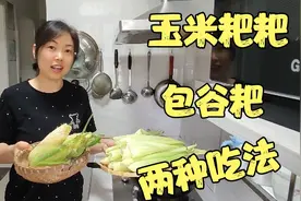正是吃玉米的季节，怎能少了玉米粑粑，两种吃法你更喜欢哪一种视频封面