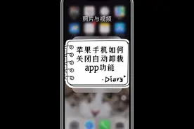 苹果手机如何设置关闭自动卸载app功能视频封面