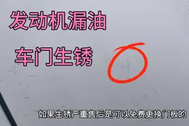 国产车的骄傲，两年半车门生锈，发动机漏油，是正常现象吗？视频封面