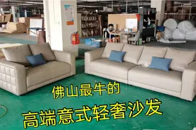 粉丝在佛山订的最牛的高端意式轻奢沙发没想到是老同学做的太巧了视频封面