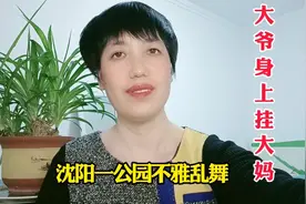 大爷身上挂大妈  沈阳一公园不雅乱舞视频封面
