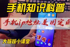 手机网络的ip地址是固定的吗。视频封面